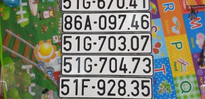 Bản số xe ô tô